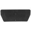 MODEL S 16-20 FRONT LICENSE PLATE BRACKET, Base, Black, From 4-16