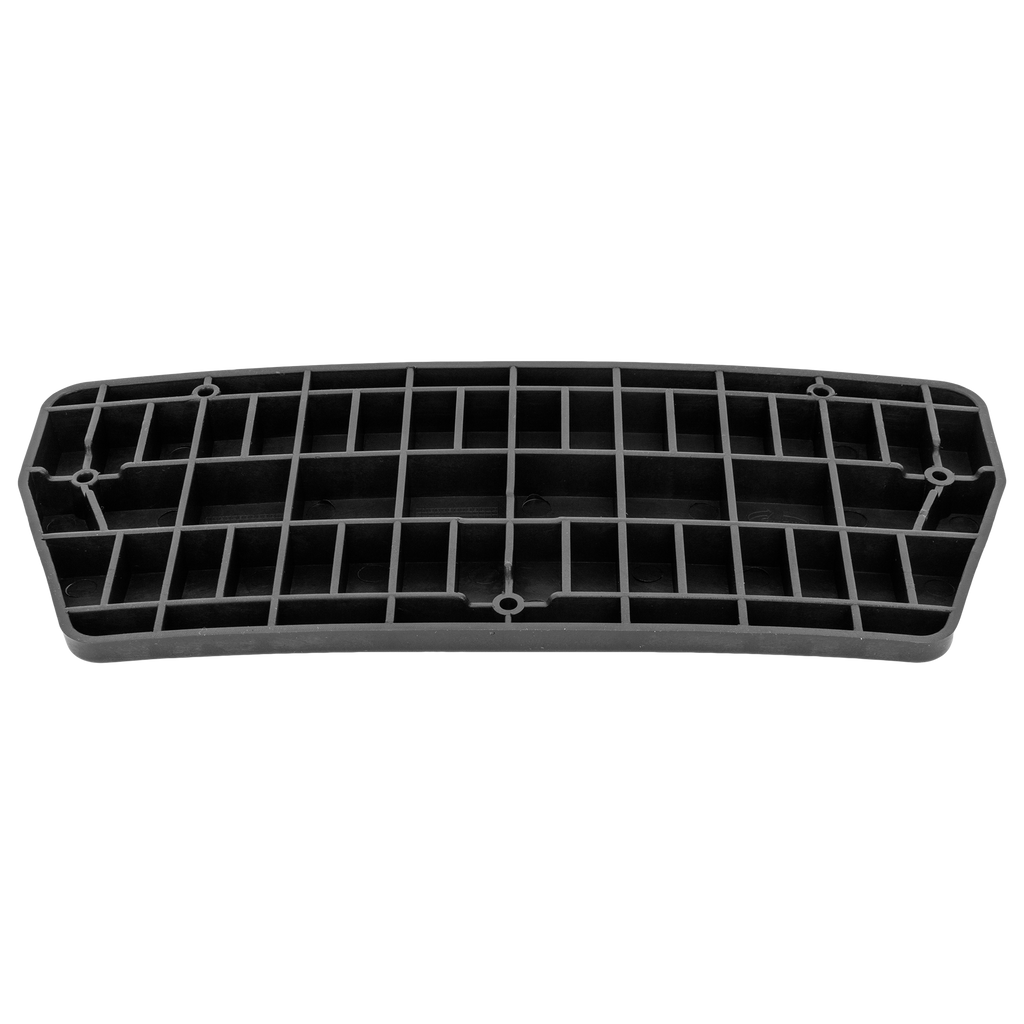 MODEL S 16-20 FRONT LICENSE PLATE BRACKET, Base, Black, From 4-16