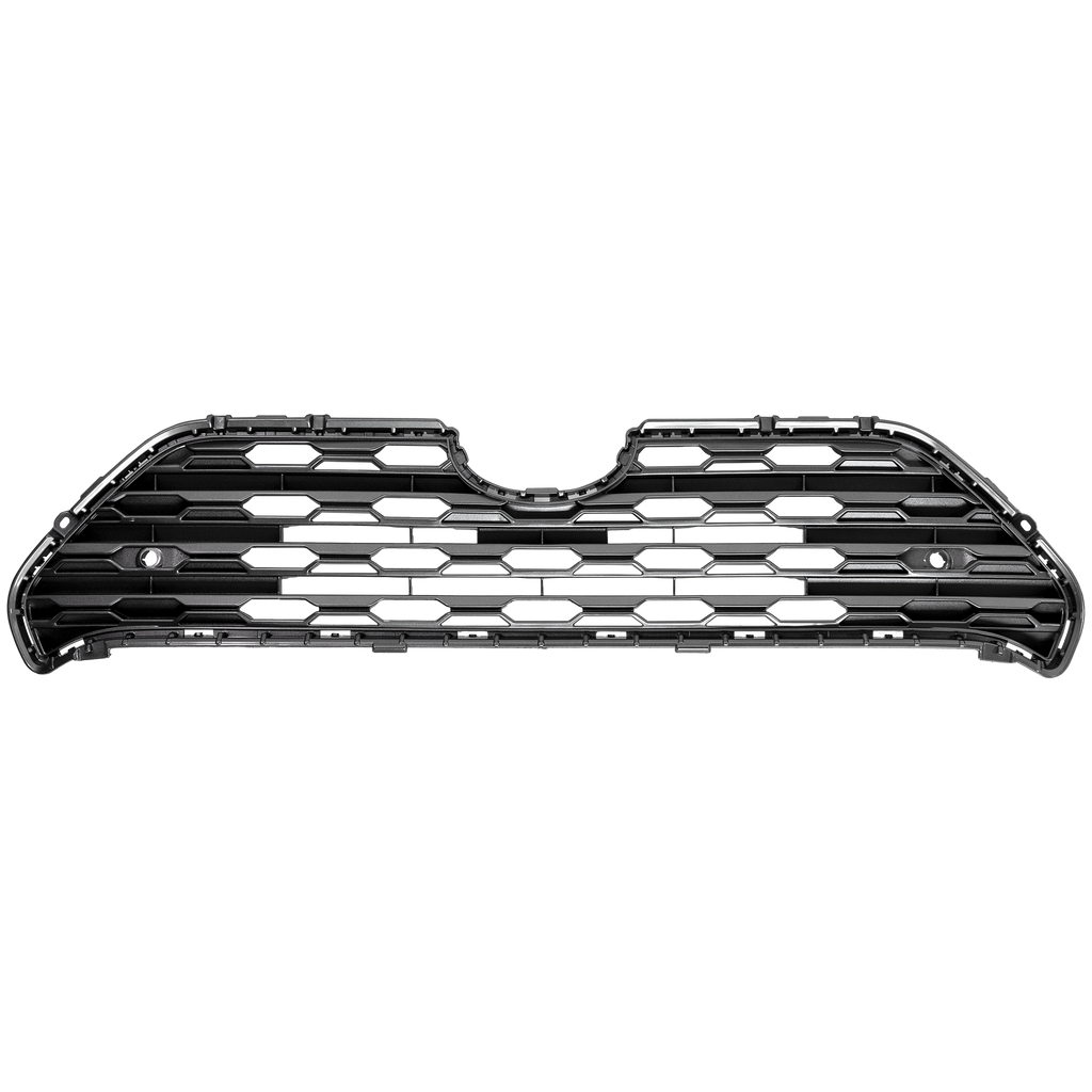 RAV4 19-23 GRILLE, Painted Silver Gray, w/o Front View Camera Hole, (Hybrid, w/ Parking Sensor)/Limited Models - CAPA