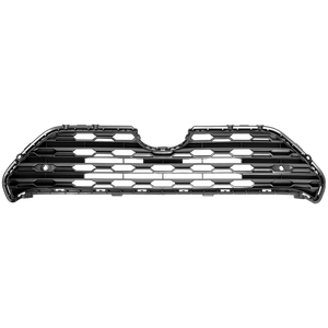 RAV4 19-23 GRILLE, Painted Silver Gray, w/o Front View Camera Hole, (Hybrid, w/ Parking Sensor)/Limited Models - CAPA