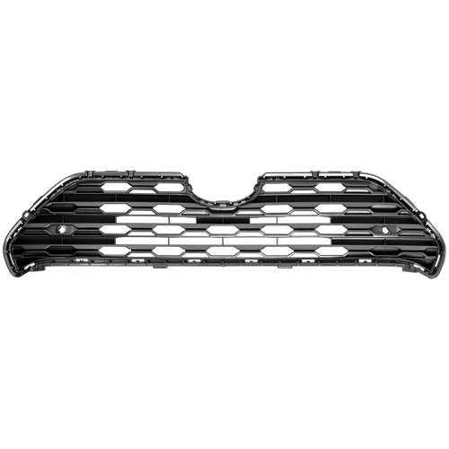 RAV4 19-23 GRILLE, Painted Silver Gray, w/o Front View Camera Hole, (Hybrid, w/ Parking Sensor)/Limited Models - CAPA