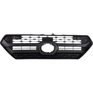RAV4 19-23 GRILLE, Textured Black, w/o Front View Camera Hole, w/ Parking Aid Sensor Holes, Adventure/Trail/TRD OFF-Road Models