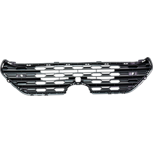 RAV4 19-23 GRILLE, Painted Silver Shell and Insert, w/ Front View Camera Hole, Hybrid/Limited Models