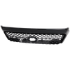 TUNDRA 18-21 GRILLE, Painted Dark Gray Shell and Insert, w/ Black Frame, Billet Type, w/ Front Emblem, w/o Chrome Surround/Nightshade Edition and Trail Pkg. - CAPA