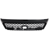 TUNDRA 18-21 GRILLE, Painted Dark Gray Shell and Insert, w/ Black Frame, Billet Type, w/ Front Emblem, w/o Chrome Surround/Nightshade Edition and Trail Pkg. - CAPA