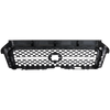 TUNDRA 18-21 GRILLE, Painted Dark Gray Shell and Insert, w/ Black Frame, Billet Type, w/ Front Emblem, w/o Chrome Surround/Nightshade Edition and Trail Pkg. - CAPA