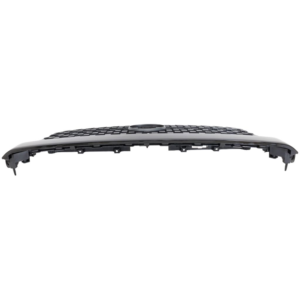 TUNDRA 18-21 GRILLE, Painted Gray Shell and Insert, w/ Black Frame, Standard Type, w/ Front Emblem, w/o Chrome Surround