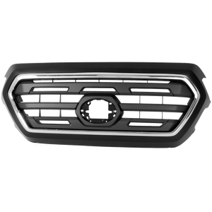 TACOMA 18-19 GRILLE, Paint to Match, w/ Chrome Molding, w/ Front Emblem, w/o Trail Edition, SR5 Model - CAPA