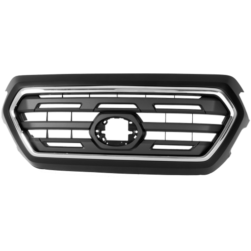 TACOMA 18-19 GRILLE, Paint to Match, w/ Chrome Molding, w/ Front Emblem, w/o Trail Edition, SR5 Model - CAPA