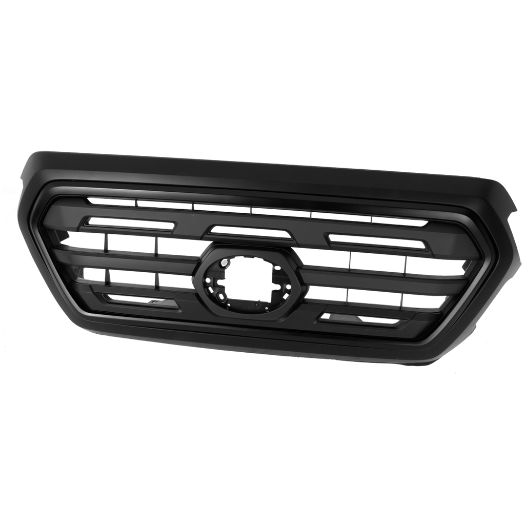 TACOMA 18-19 GRILLE, Paint to Match, w/ Black Frame, w/ Front Emblem, Base/SR Models - CAPA