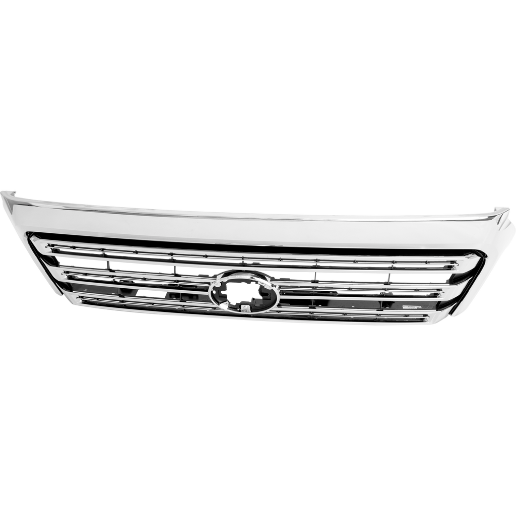 TUNDRA 18-21 GRILLE, Paint to Match, w/ Chrome Molding, Billet Type, w/ Front Emblem, w/ Chrome Surround - CAPA