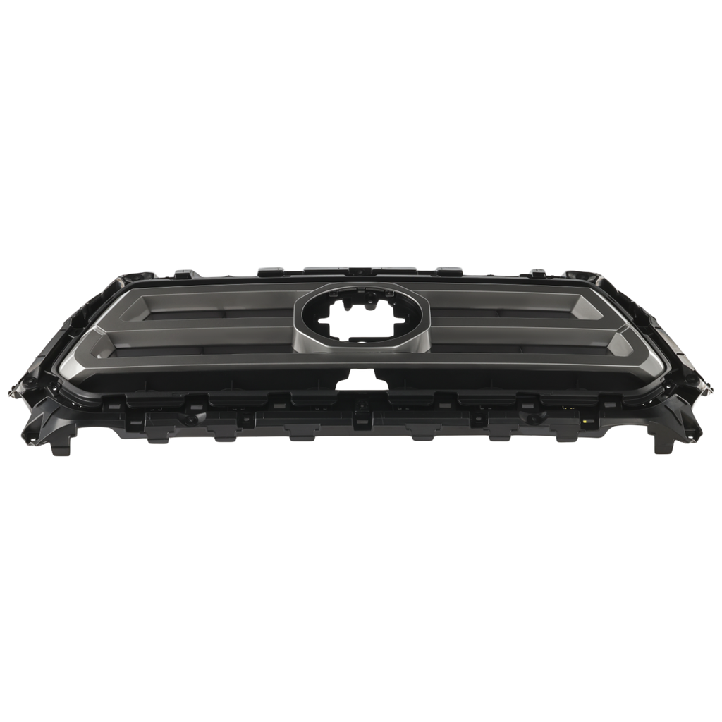 TACOMA 18-22 GRILLE, Textured Black, w/ Chrome Molding, w/ Front Emblem, w/o Nightshade Edition, Limited Model - CAPA