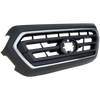 TACOMA 20-22 GRILLE, Upper, Primed Shell and Insert, w/ Chrome Molding, w/o Trail Pkg., SR5 Model