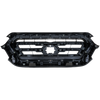 TACOMA 20-22 GRILLE, Upper, Primed Shell and Insert, w/ Chrome Molding, w/o Trail Pkg., SR5 Model
