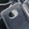 TACOMA 20-22 GRILLE, Upper, Primed Shell and Insert, w/ Chrome Molding, w/o Trail Pkg., SR5 Model