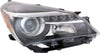 YARIS 15-17 HEAD LAMP RH, Lens and Housing, Halogen, SE Model, Projector Type, w/ LED Daytime Running Light