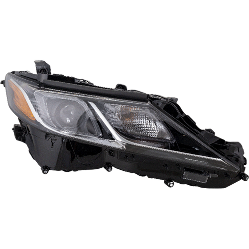 CAMRY 18-18 HEAD LAMP RH, Assembly, LED, (L/LE/SE, w/o LED Signal Light, North America Built Vehicle)/Hybrid LE/Hybrid SE Models - CAPA