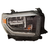 TUNDRA 18-21 HEAD LAMP RH, Assembly, LED, Chrome Interior, w/o Smoked Chrome Accent - CAPA