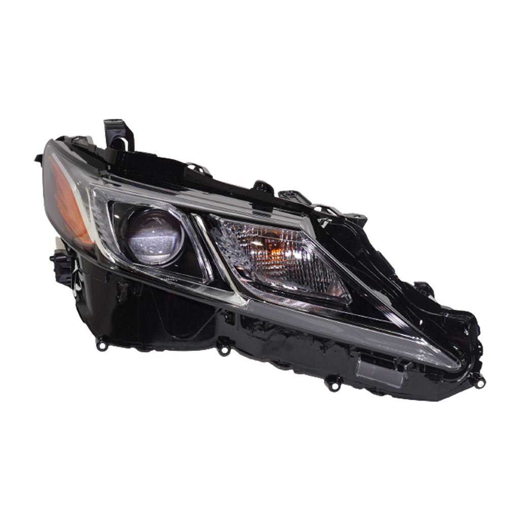 CAMRY 19-22 HEAD LAMP RH, Assembly, Halogen, (L/LE/SE, w/o LED Signal Light, North America Built Vehicle)/Hybrid LE/Hybrid SE Models - CAPA
