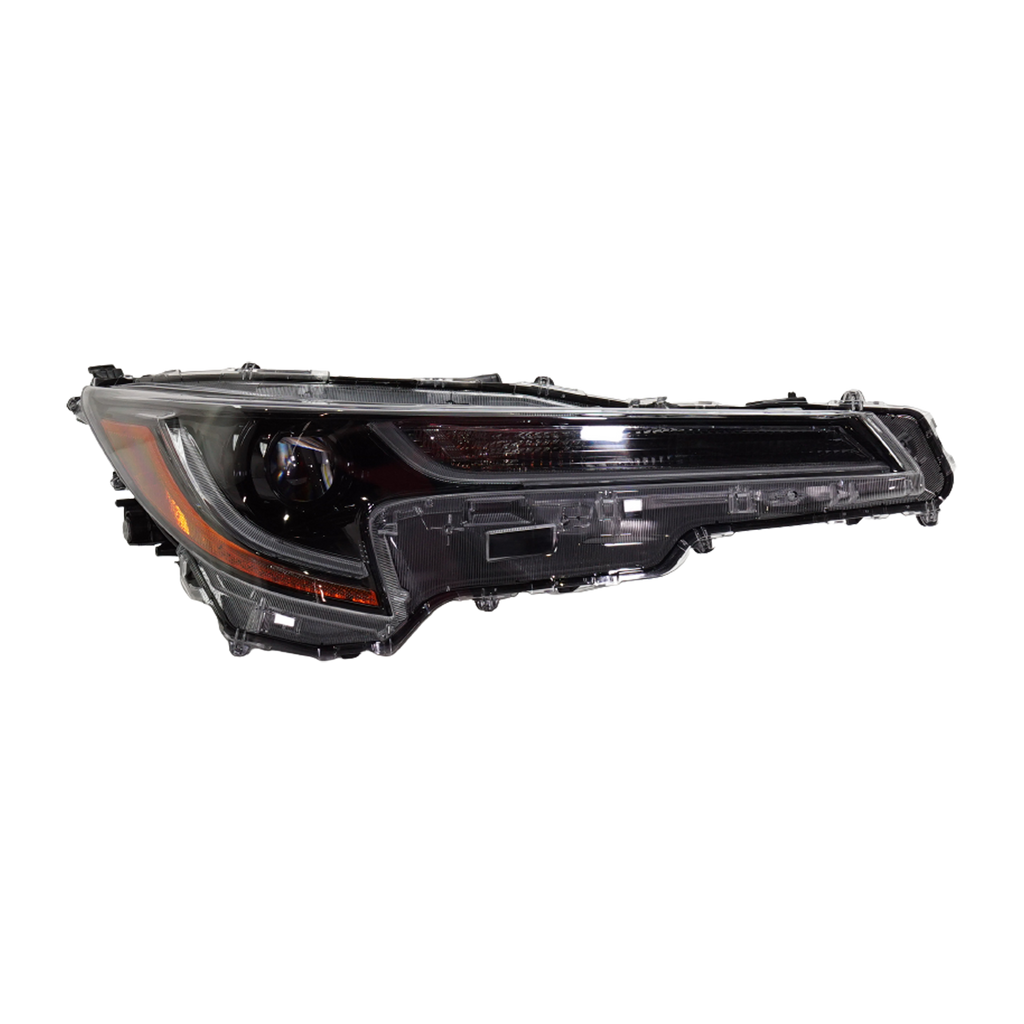 COROLLA 20-22 HEAD LAMP RH, Assembly, LED, L/LE Models, Sedan, North America Built Vehicle - CAPA