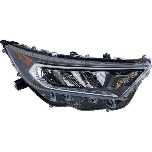 RAV4 19-21 HEAD LAMP RH, Assembly, LED, Chrome Bezel, North America Built Vehicle, Adventure/Limited,/Trail/TRD Off-Road/XLE/XLE Premium Models - CAPA