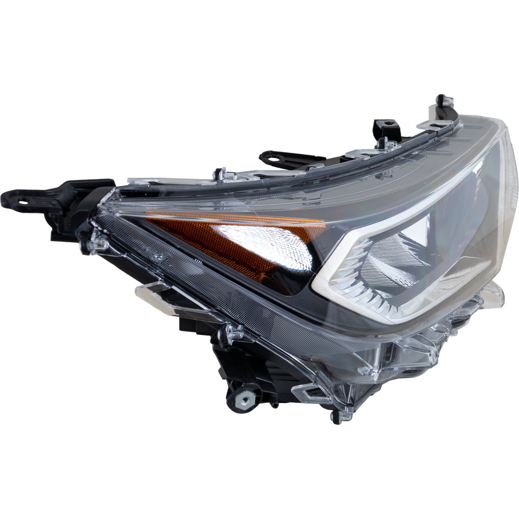 RAV4 19-21 HEAD LAMP RH, Assembly, LED, Chrome Bezel, North America Built Vehicle, Adventure/Limited,/Trail/TRD Off-Road/XLE/XLE Premium Models - CAPA