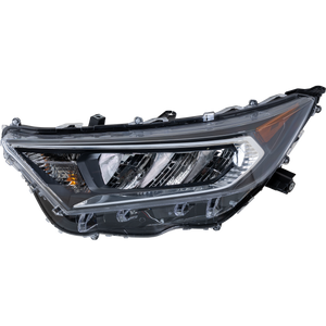 RAV4 19-21 HEAD LAMP LH, Assembly, LED, Chrome Bezel, North America Built Vehicle, Adventure/Limited,/Trail/TRD Off-Road/XLE/XLE Premium Models - CAPA