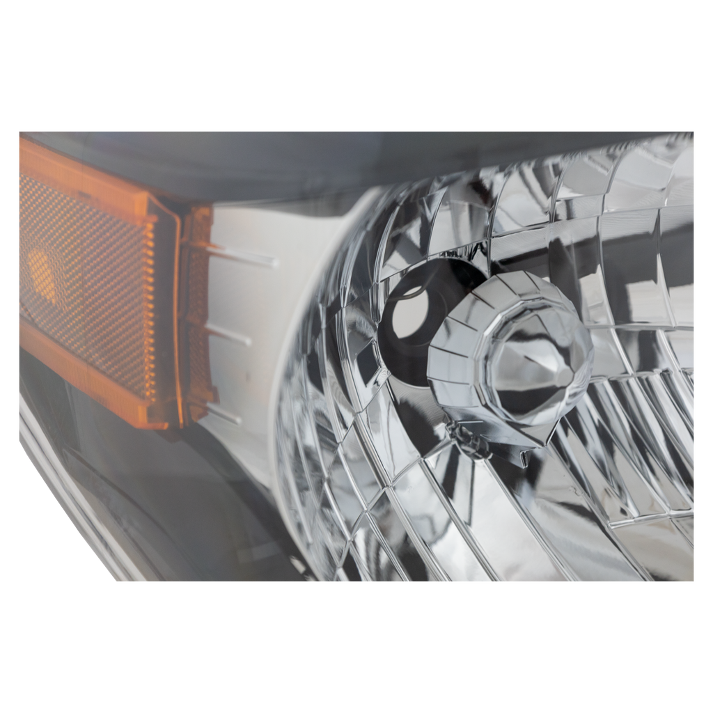TUNDRA 14-19 HEAD LAMP RH AND LH, Lens and Housing, LED, w/ Daytime Running Light, Black Bezel, 2-Piece