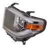 TUNDRA 18-18 HEAD LAMP LH, Assembly, LED, Black Interior, w/ Smoked Chrome Accent