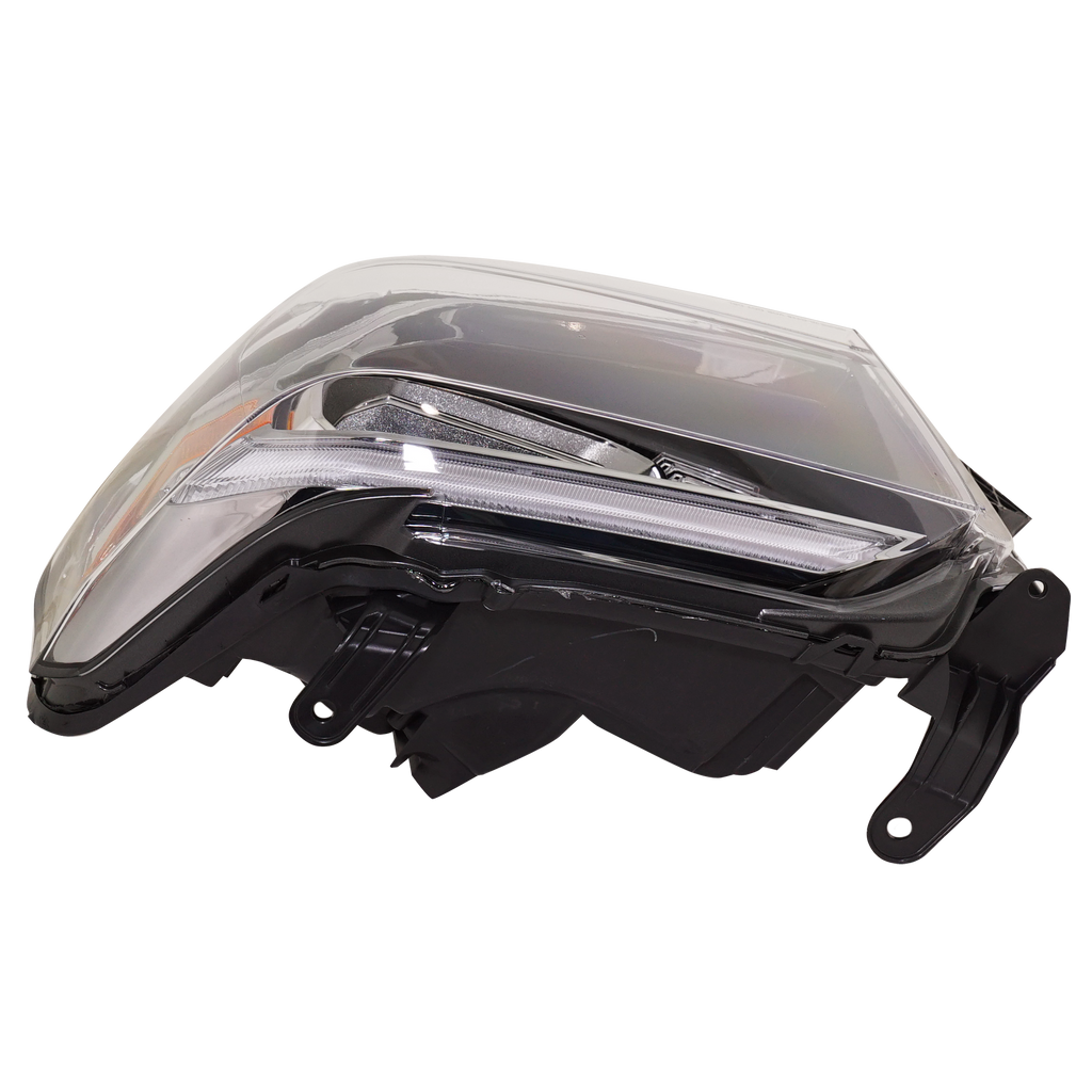 TUNDRA 18-18 HEAD LAMP LH, Assembly, LED, Black Interior, w/ Smoked Chrome Accent