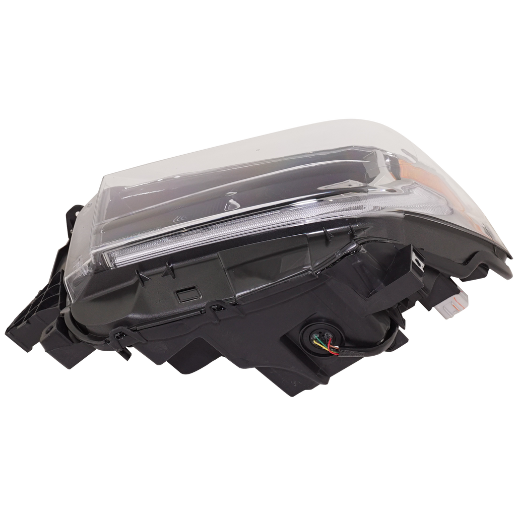 TUNDRA 18-18 HEAD LAMP LH, Assembly, LED, Black Interior, w/ Smoked Chrome Accent