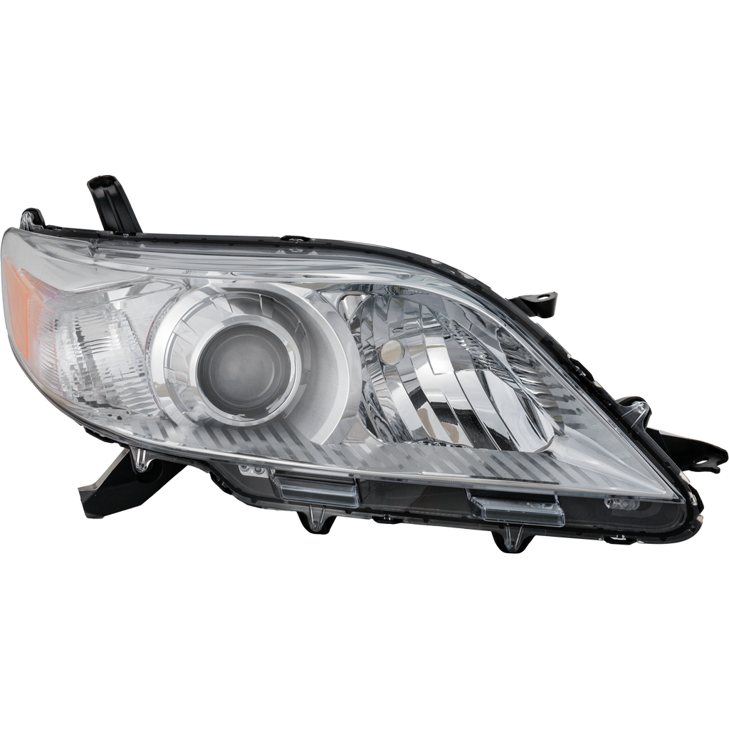 SIENNA 11-14 HEAD LAMP RH, Lens and Housing, HID, w/o HID Kit