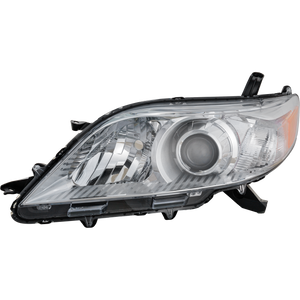 SIENNA 11-14 HEAD LAMP LH, Lens and Housing, HID, w/o HID Kit