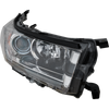 HIGHLANDER 17-18 HEAD LAMP RH, Assembly, w/ Smoked Chrome Accent, w/ LED Daytime Running Light