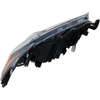 HIGHLANDER 17-18 HEAD LAMP RH, Assembly, w/ Smoked Chrome Accent, w/ LED Daytime Running Light