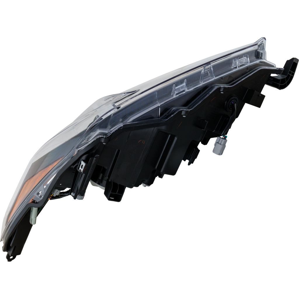 HIGHLANDER 17-18 HEAD LAMP RH, Assembly, w/ Smoked Chrome Accent, w/ LED Daytime Running Light