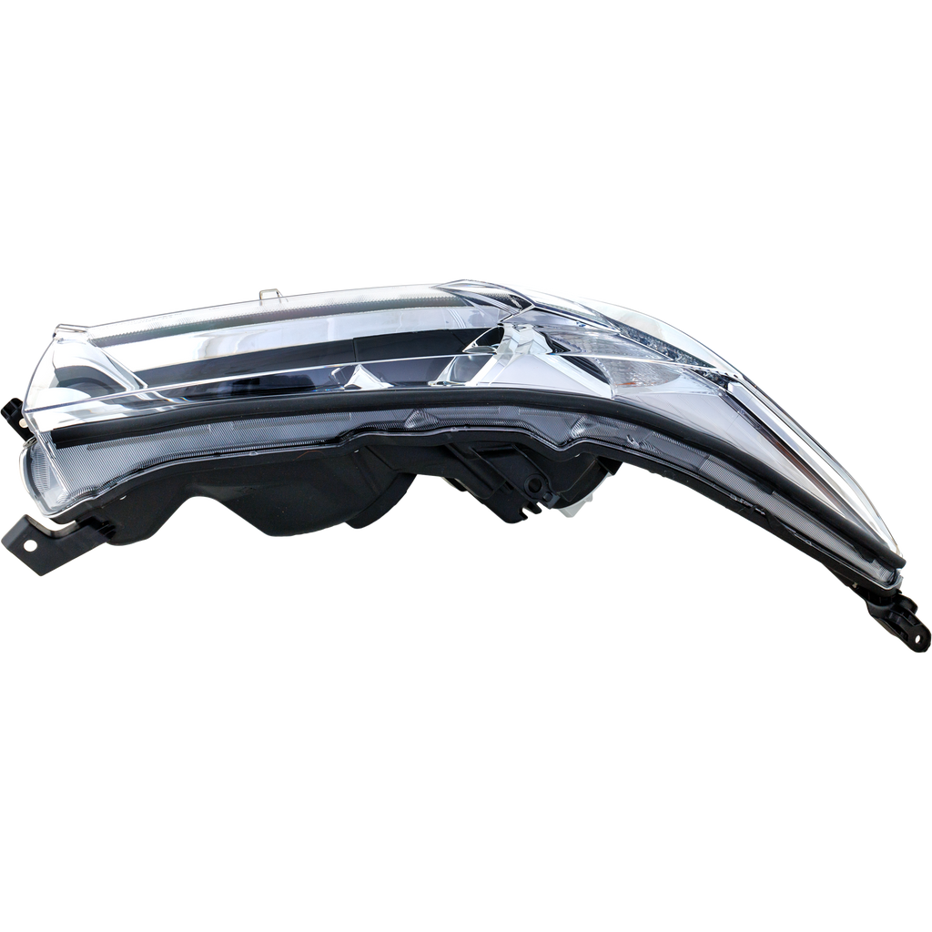 HIGHLANDER 17-18 HEAD LAMP RH, Assembly, w/ Smoked Chrome Accent, w/ LED Daytime Running Light