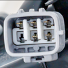 HIGHLANDER 17-18 HEAD LAMP RH, Assembly, w/ Smoked Chrome Accent, w/ LED Daytime Running Light