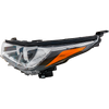 HIGHLANDER 17-18 HEAD LAMP LH, Assembly, w/ Smoked Chrome Accent, w/ LED Daytime Running Light