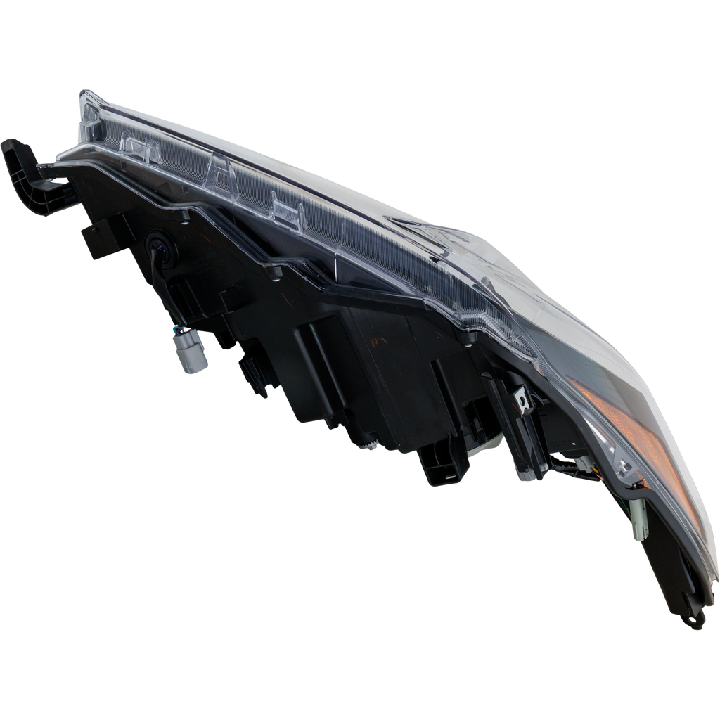 HIGHLANDER 17-18 HEAD LAMP LH, Assembly, w/ Smoked Chrome Accent, w/ LED Daytime Running Light