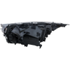 RAV4 19-22 HEAD LAMP RH, Lens and Housing, LED, w/ Adaptive Headlight, Black Bezel, Japan Built Vehicle, LE Model - CAPA