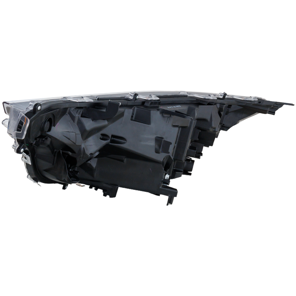 RAV4 19-22 HEAD LAMP RH, Lens and Housing, LED, w/ Adaptive Headlight, Black Bezel, Japan Built Vehicle, LE Model