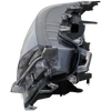 RAV4 19-22 HEAD LAMP RH, Lens and Housing, LED, w/ Adaptive Headlight, Black Bezel, Japan Built Vehicle, LE Model