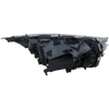 RAV4 19-22 HEAD LAMP LH, Lens and Housing, LED, w/ Adaptive Headlight, Black Bezel, Japan Built Vehicle, LE Model - CAPA