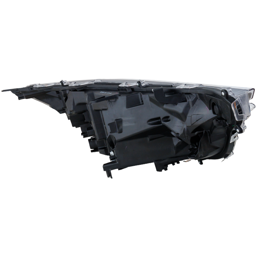 RAV4 19-22 HEAD LAMP LH, Lens and Housing, LED, w/ Adaptive Headlight, Black Bezel, Japan Built Vehicle, LE Model - CAPA