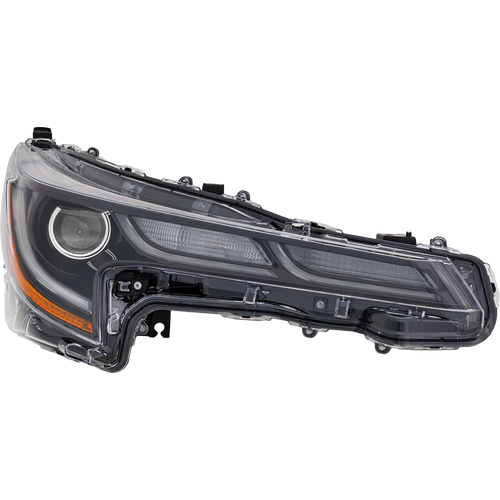 COROLLA 19-22 HEAD LAMP RH, Lens and Housing, LED, w/o Adaptive Headlight, (SE/XLE/XSE Models, Sedan, Japan Built Vehicle)/(Hatchback, w/o Nightshade Edition)
