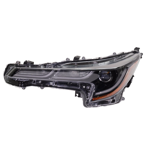 COROLLA 19-22 HEAD LAMP LH, Lens and Housing, LED, w/o Adaptive Headlight, (SE/XLE/XSE Models, Sedan, Japan Built Vehicle)/(Hatchback, w/o Nightshade Edition) - CAPA