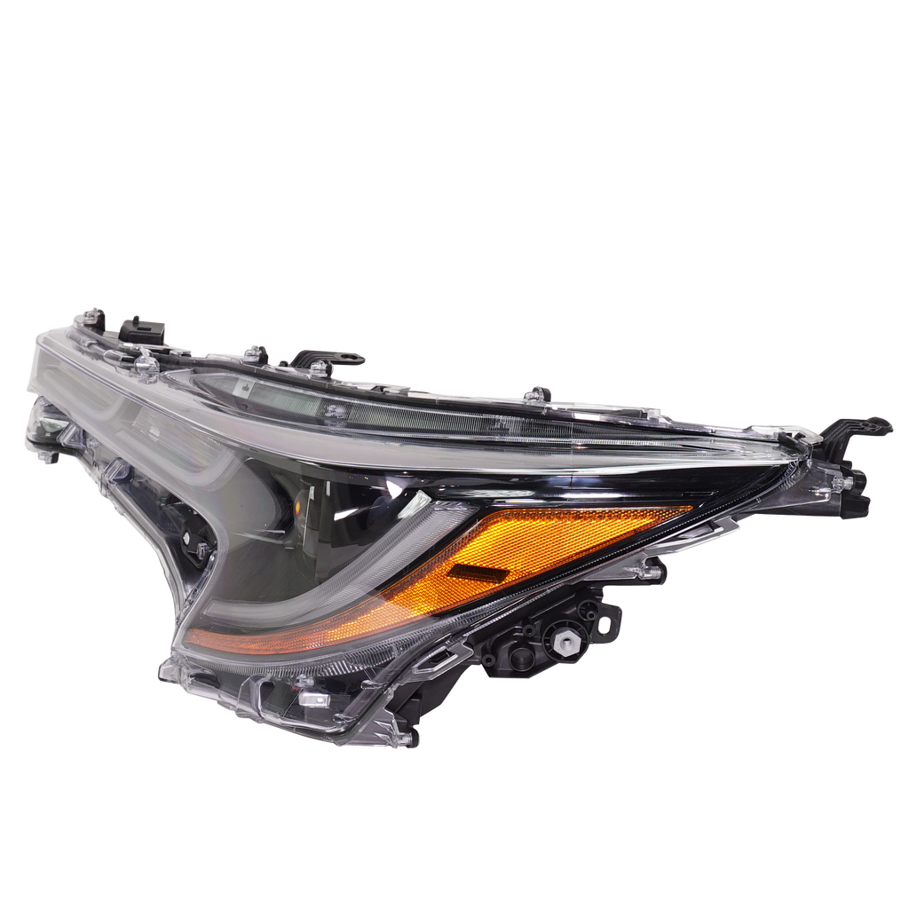 COROLLA 19-22 HEAD LAMP LH, Lens and Housing, LED, w/o Adaptive Headlight, (SE/XLE/XSE Models, Sedan, Japan Built Vehicle)/(Hatchback, w/o Nightshade Edition) - CAPA
