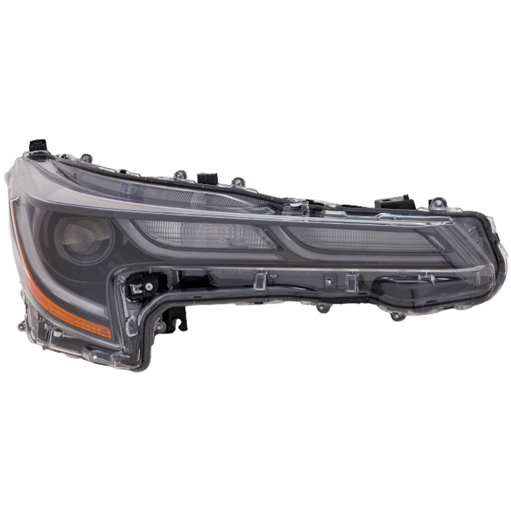 COROLLA 20-23 HEAD LAMP RH, Lens and Housing, LED, w/o Adaptive Headlamps, w/ Nightshade Edition, Hatchback - CAPA