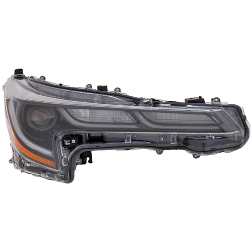COROLLA 20-23 HEAD LAMP RH, Lens and Housing, LED, w/o Adaptive Headlamps, w/ Nightshade Edition, Hatchback - CAPA